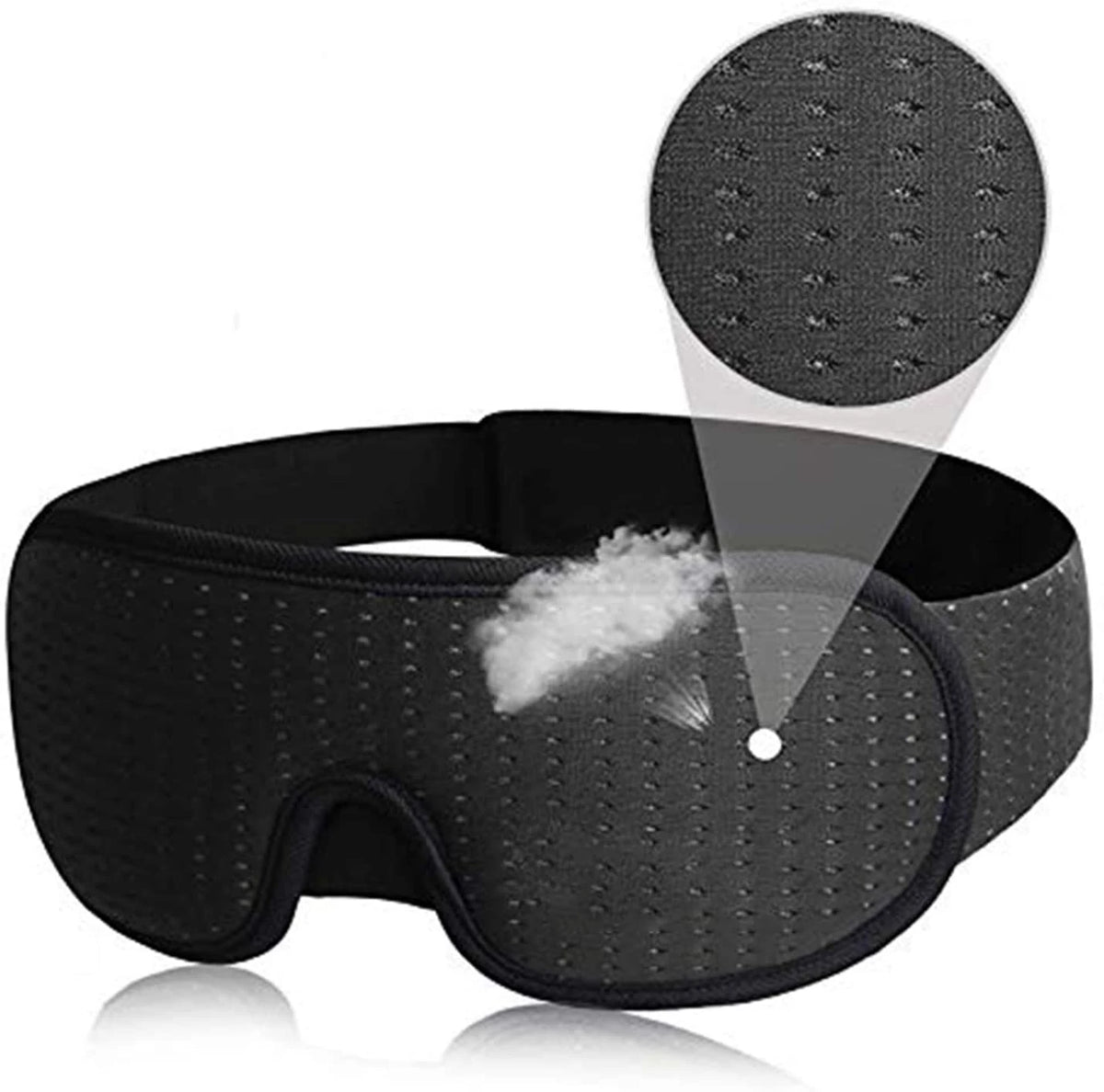 3D Cooling Sleep Mask — Ventilated Blackout for Hot Sleepers