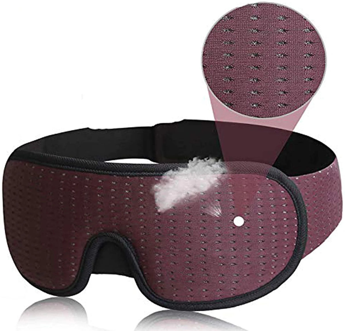 3D Cooling Sleep Mask — Ventilated Blackout for Hot Sleepers