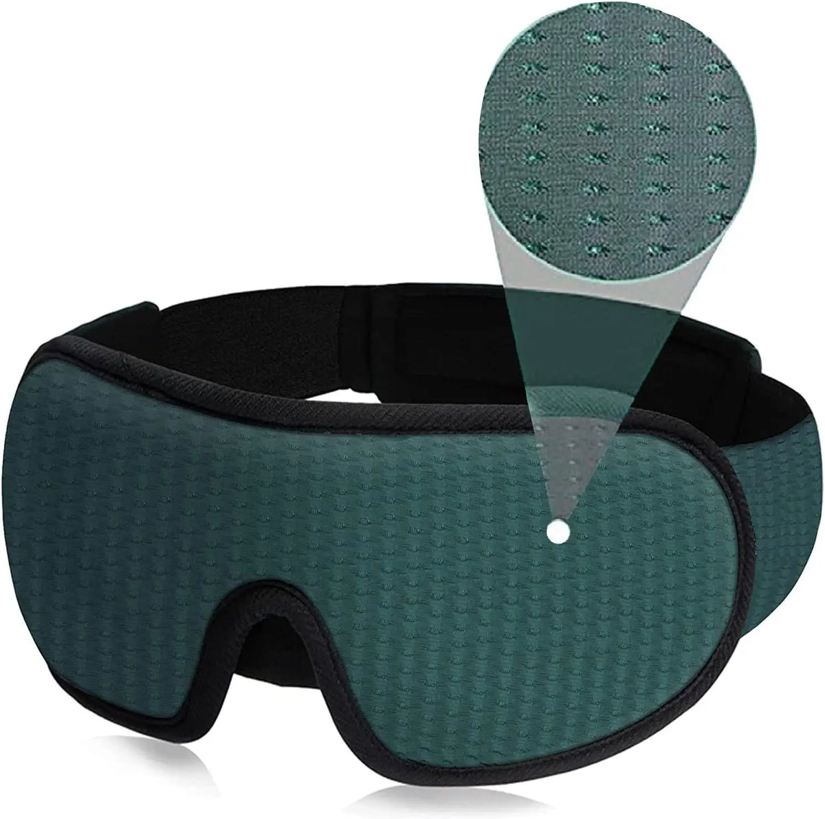 3D Cooling Sleep Mask — Ventilated Blackout for Hot Sleepers