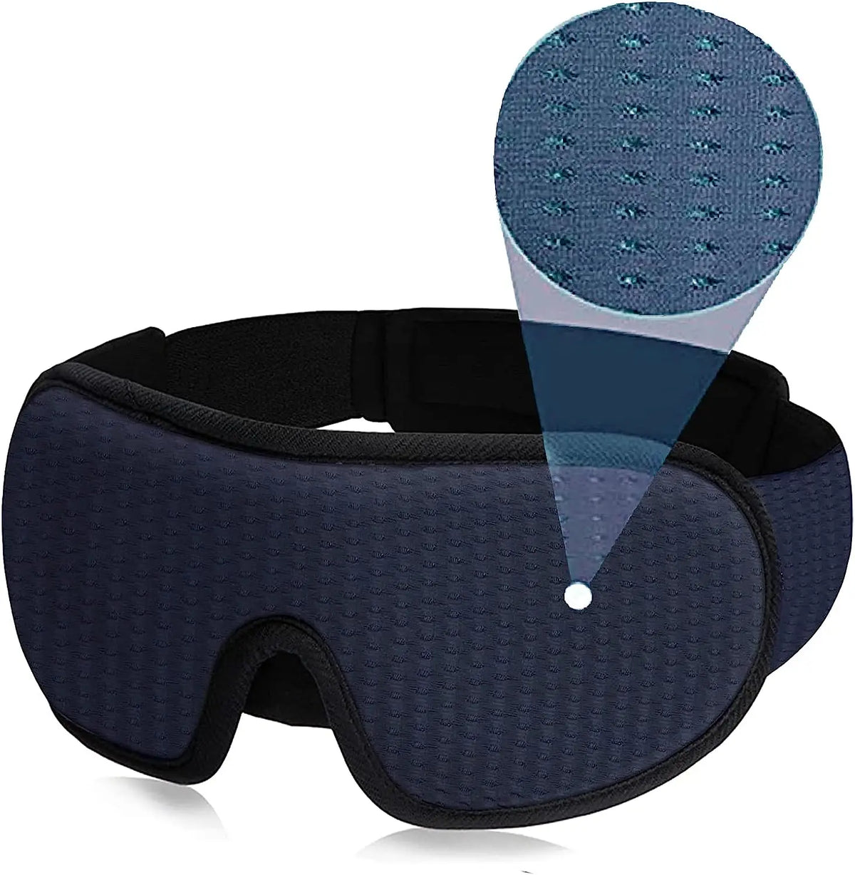3D Cooling Sleep Mask — Ventilated Blackout for Hot Sleepers
