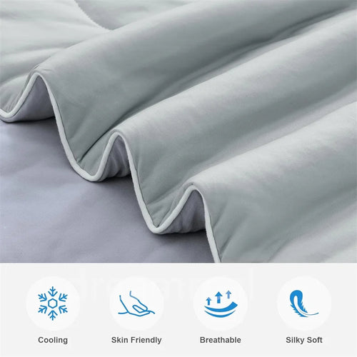 Arc-Chill Cooling Blanket — Lightweight Cool-Touch Summer Quilt